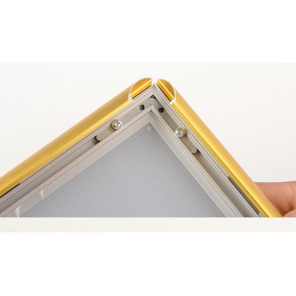 Сандбластед серебр анодировал рамку ИСО9001/ИСО14001 фото СИД алюминиевую