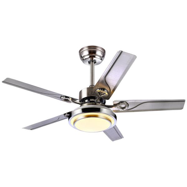 Ventilateur de plafond de salon avec lumière Ventilateur de plafond décoratif moderne avec lumières LED