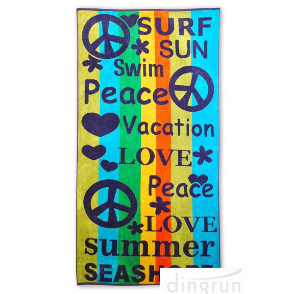 Superior Luxurious 100% Cotton Velour  and Absorbent Terry Beach Towels