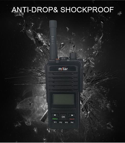 V3.0 Management Platform Version Walkie Talkie Long Range 10km with GPS Positioning ≤20 Meters