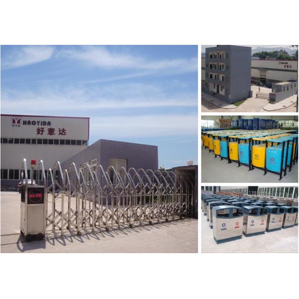 26W Inch Long Backrest Composite Wood Bench