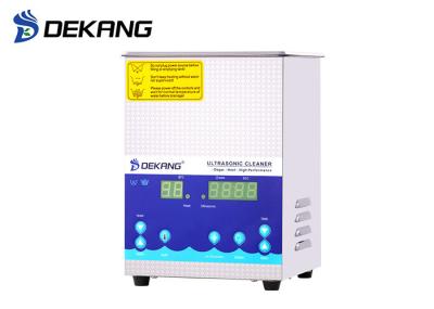 160W 2 Litre Ultrasonic Cleaner With Degass Function High Efficiency