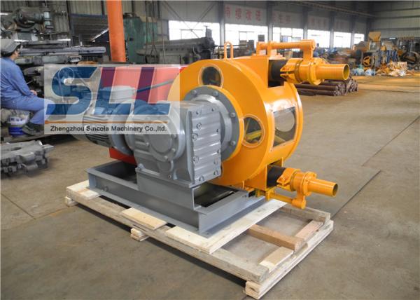 Diesel / Electric Hose Squeeze Pump For Underground Construction Easy Maintenance
