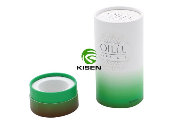 Round Tube / Cylinder Cardboard Jewelry Gift Boxes For Cosmetic Easy To Carry