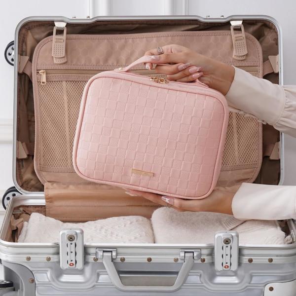 Travel Toiletry Bag for Women, Makeup Bag& Cases, Waterproof Makeup Organizer, Large Capacity Outdoor Travel Toiletries And Cosmetics Bag Three Piece Set Customization Convenient Storage Bag