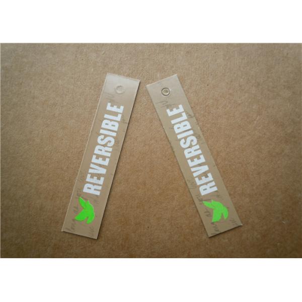 Белый вид одежды бирок/бумаги тавра одежды маркирует для одежды