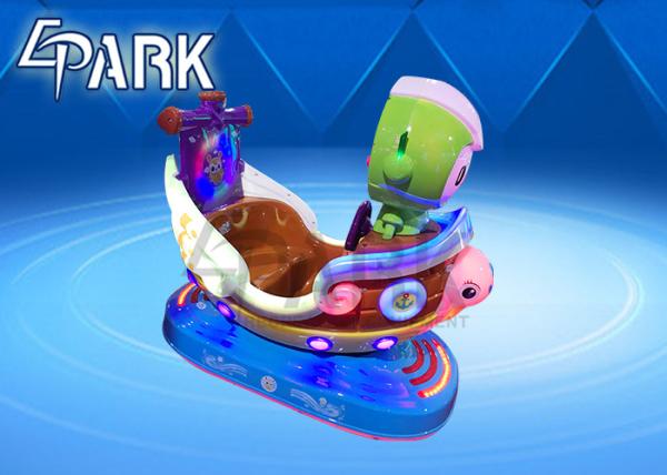 Amusement park war ship swing kiddie rides EPARK coin operated game swing rocking chair for kids