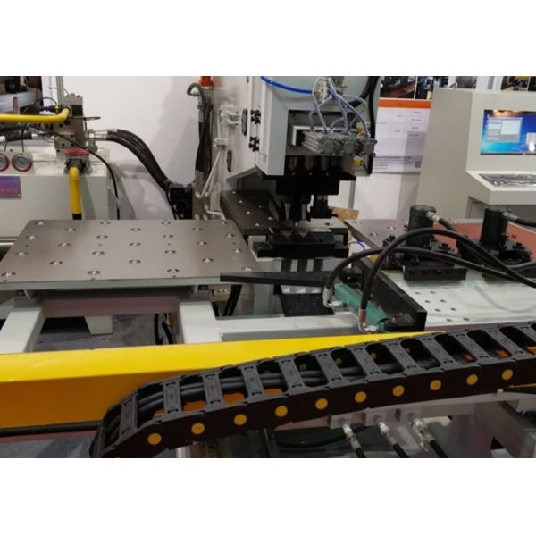 CNC Plate Punching Machine With Precise Punching Drilling And Marking Capabilities On Metal
