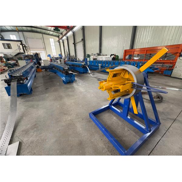 Chain Driven Z Beam Roll Forming Machine with 18 Forming Stations and 70mm Shaft Diameter