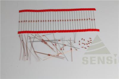 Radial axial encapsulado de vidro do termistor da precisão NTC sem chumbo