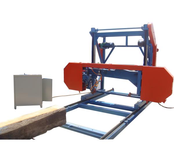 Portable Log saw cutting machine ,firewood horizontal saw bandsaw mills