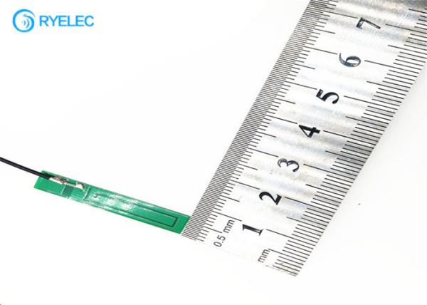 Pcb Patch Embedded 35.8*7*0.5mm Antenna 4g Lte 2dbi Pigtail Cable IPEX Connector