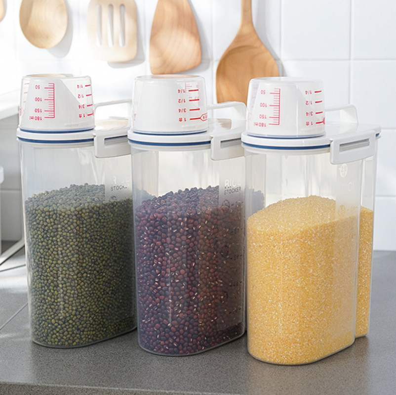 Герметичный контейнер для риса 3 кг Bpa Free Dispenser Keepers