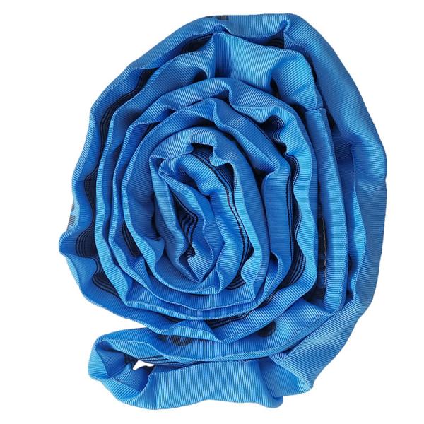 High Strength Polyester Endless Slings With Flat Woven Pattern On Sleeve