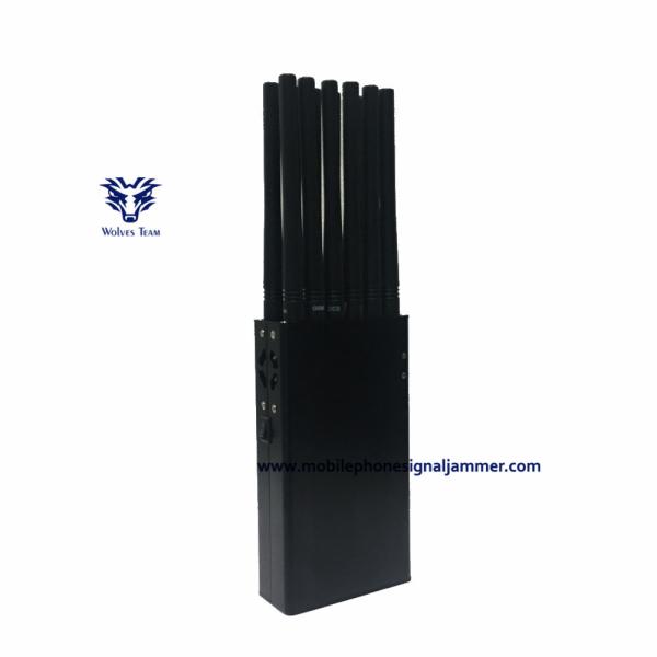GSM 3G 4G 5g WiFi GPS Mobile Phone Signal Jammer 12 Bands Portable All Frequency Customized