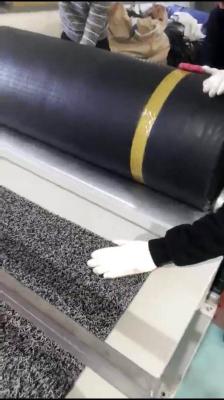 PVC Plastic Car Mat Weaving Machine Single Or Double Color Design 300kg/h Output