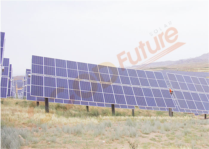 отслежыватель модулей системы слежения 90 50m/S PV механический солнечный