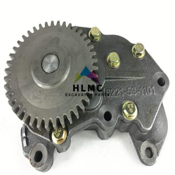 6221-53-1101 Excavator Spare Parts Hydraulic 6D108 PC300-6 Manual Oil Pump