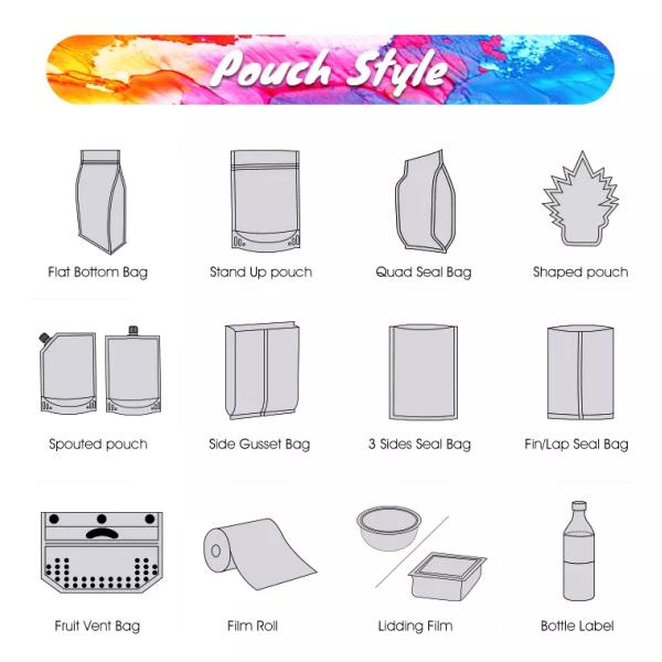 Eco Friendly Stand Up Zipper Pouch Spicy Flavour Popcorn Packaging Bags Long Shelf Life