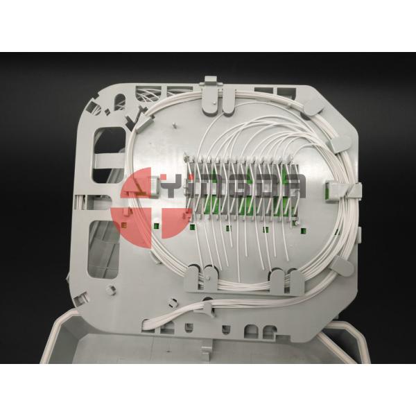 На открытом воздухе оптически сплиттер ПЛК терминальной коробки 1кс12, 12 коробка распределения ИП65 волокна ядров 3Порц