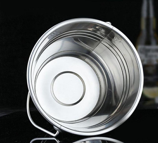 ведро пива контейнера вина нержавеющей стали 2L на открытом воздухе серебряное