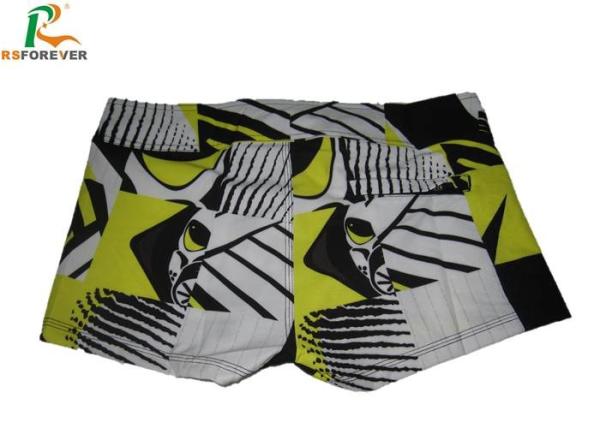 Holiday Sexy Womens Printed Swim Shorts Plus Size Sublimation Printing