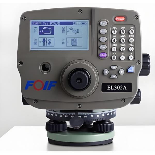 Leveling Surveying Instrument EL302A Digital Level 0.7mm Accuracy Automatic Height and delta Height Calculation