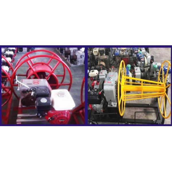 Extracteur de treuil de câble de traction de tambour de 7.5m/Min 50KN