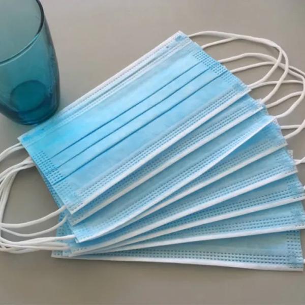 EN14683 Disposable Medical Type IIR Bfe99 3 Ply Face Mask