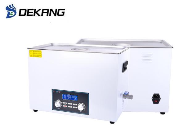 Household Stainless Steel Large Capacity Ultrasonic Cleaner 30L 600W Drainage