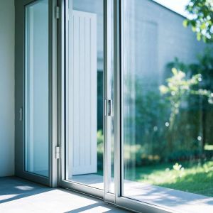 Durable Tempered Glass Shower Door Explosion Proof Surface Finished