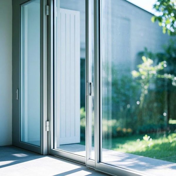 Durable Tempered Glass Shower Door Explosion Proof Surface Finished