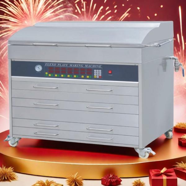 3 In 1 Water Wash Digital Resin Photopolymer Flexo Plate Making Machines Easy To Operate Flexographic Printing Plates
