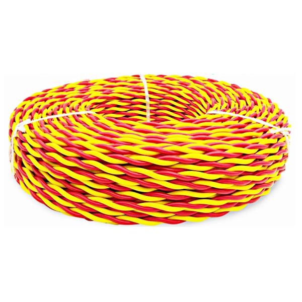 Провод медной пары провода электрического кабеля изоляции ПВК гибкий