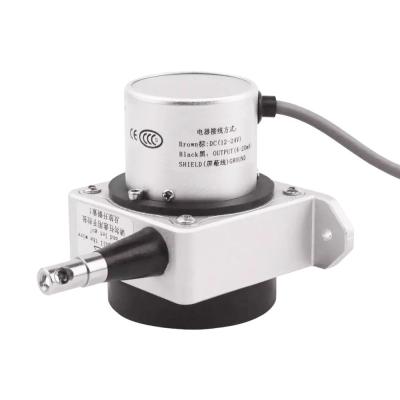 Wireless Draw‑Wire Displacement Sensor