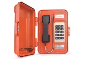 Telefone impermeável exterior VOIP do CE do telefone industrial do FCC RoHs
