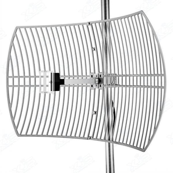 antenne verticale parabolique de polarisation de l'antenne 4G LTE de grille de