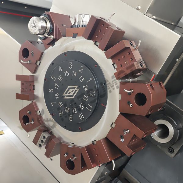 Automatic TCK80Y Slant Bed CNC Lathe Precision Metal Turning Center CE Certified