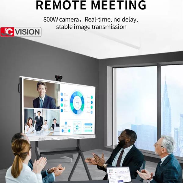 Угол дюйма 4K 178 × 2160 UHD 75 белой доски 3840 конференции JCVISION взаимодействующие визуальный