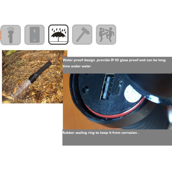 Работа черной батареи использующая энергию освещает, патруль ночи/лампа 450льм работы батареи СИД предохранителя Сафты