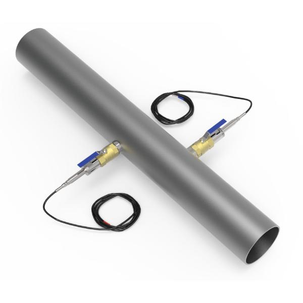 ST501 Durable Insertion Ultrasonic Flowmeter with IP68 Rated Transducer Suitable for Immersion and Humid Conditions in Industrial Flow Measurement