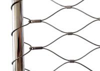 Ferruled Type Stainless Steel Wire Rope Net For Construction Decoration