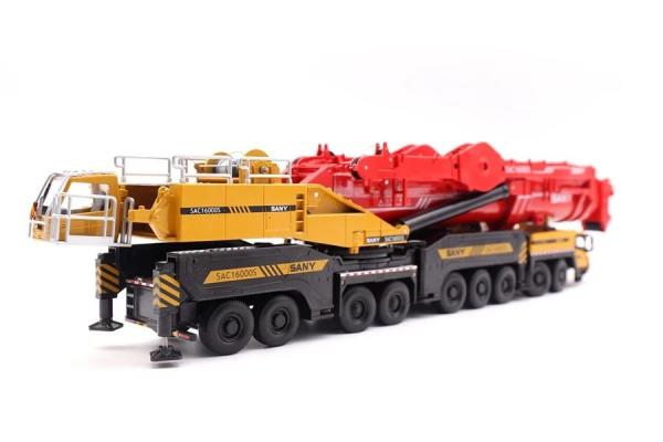 Shacman Heavy Industry 1:50SAC1600S All Ground Engineering Crane Alloy Collection Gift Model