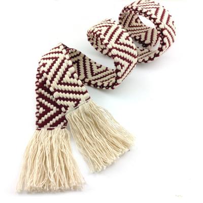 40mm*210cm  Cotton Webbing Waist Strap For Garment Accessories