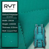 Polyester 100% imperméable de tissu de polyester d'unité centrale Oxford pour le matériel de revêtement