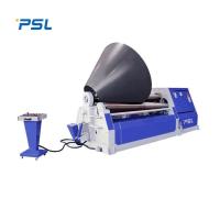 Metal de aço inoxidável da máquina de dobra da placa do rolo da máquina de rolamento 4 do CNC do cone