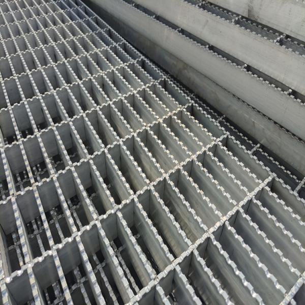 Rust Resistant Anodized Aluminum Open Bar Grating / Air Grating Aluminum For Industrial Flooring