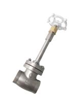 Válvula de parada de aço inoxidável da baixa temperatura DN40 CF8 304