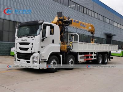 Crescimento reto Crane With de Isuzu Giga 16t Xcmg caixa da carga de 8 medidores