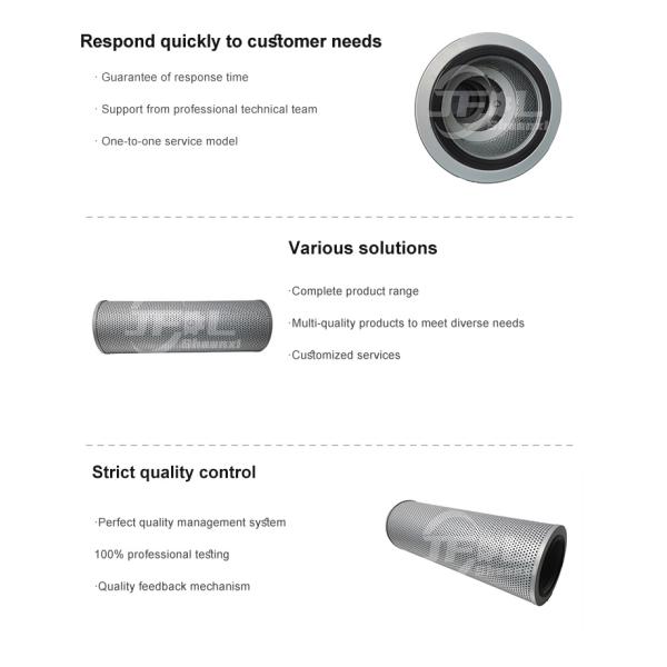 P8136 filtro de aceite 200/210/215D XCMG piezas de excavadora